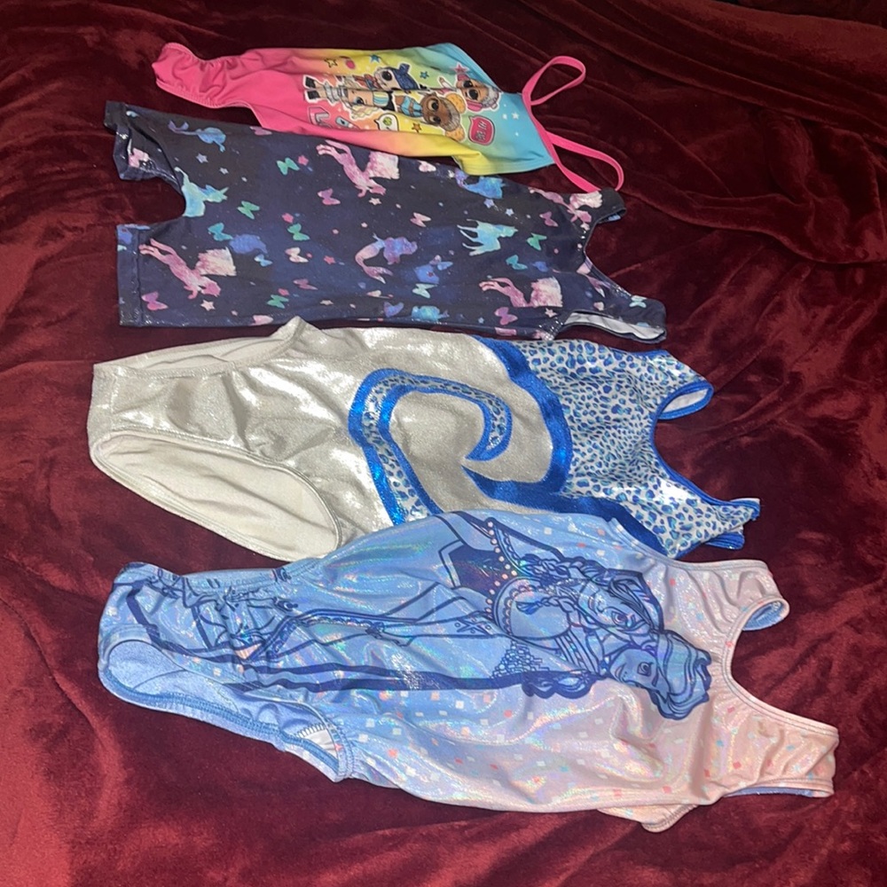 Little girl leotard bundle